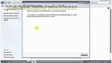 Windows 7 Ultimate Tips : How to change network type
