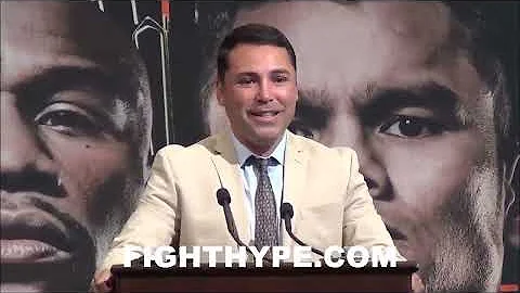 OSCAR DE LA HOYA BREAKS SILENCE ON RICHARD SCHAEFE...