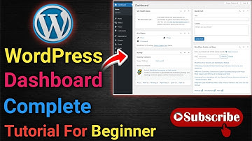 WordPress Dashboard Kya Hai? And How to Use WordPress Dashboard: Full Tutorial for New Users