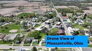 Drone views of Pleasantville, Ohio in Fairfield County by TheColumbusDispatch 103 views 2 weeks ago 1 minute, 17 seconds