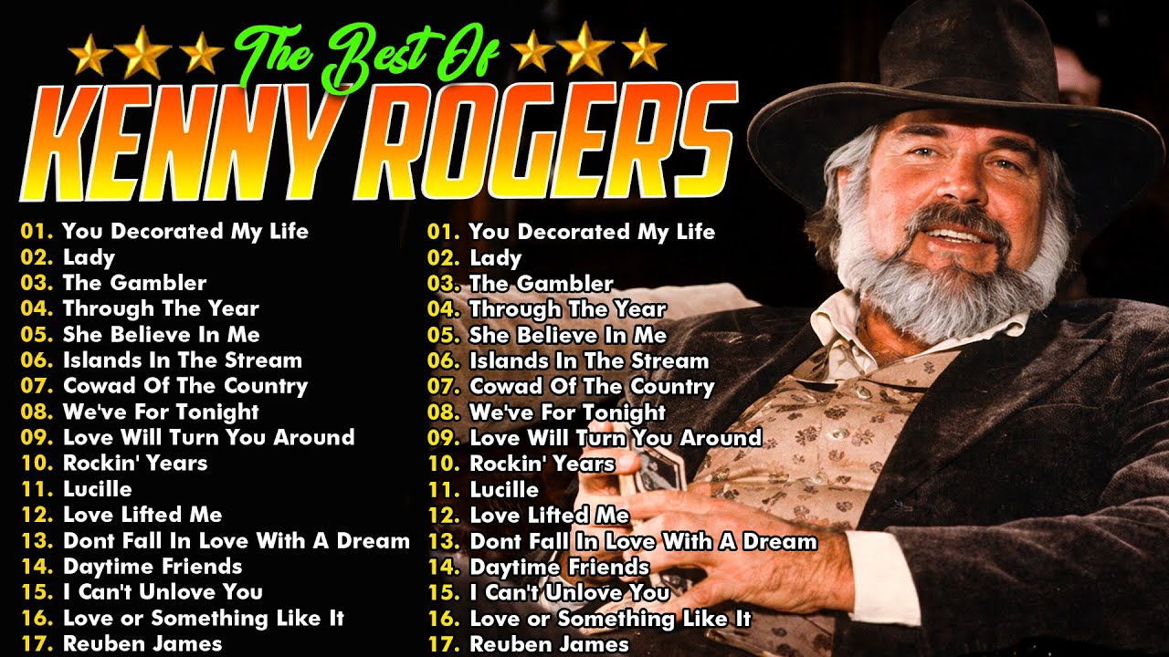 Greatest Hits Kenny Rogers Of All Time 🤠Best Country Songs of All Time🌾Memories That Touch the Heart