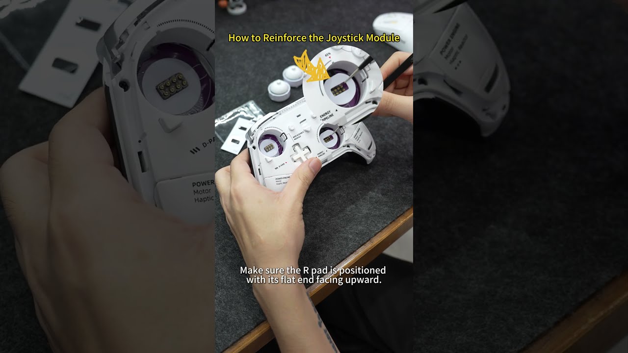 ZD Ultimate Legend stabilizing pads Installation Guide