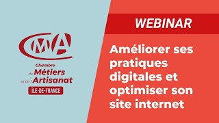 Améliorer ses pratiques digitales et optimiser son site internet - Replay webinaire