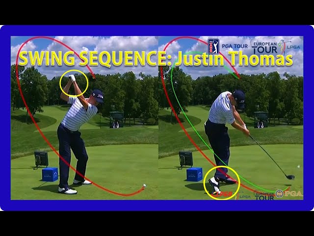 Pga No 3 Justin Thomas Fanstic Golf Shot Slow Motion ジャスティントーマス ファンスティック ゴルフスイング スローモーション Youtube