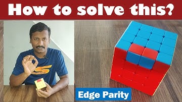 Edge Parity formula | Easy Method | 4 x 4 Rubik