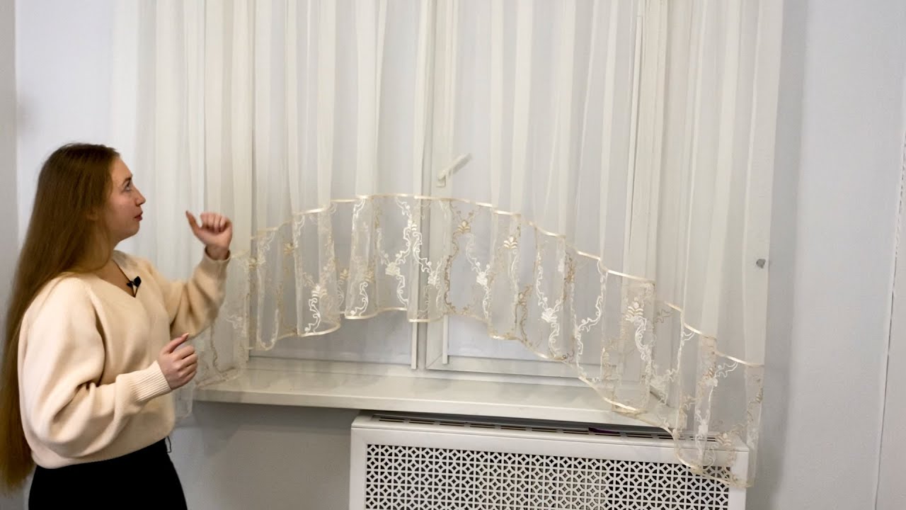 Турецкие шторы на кухню