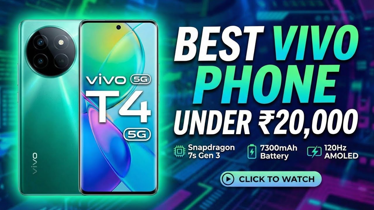 Best Vivo Phones Under 20000 In Dec 2025 || Top 5 Vivo Phone Under ...