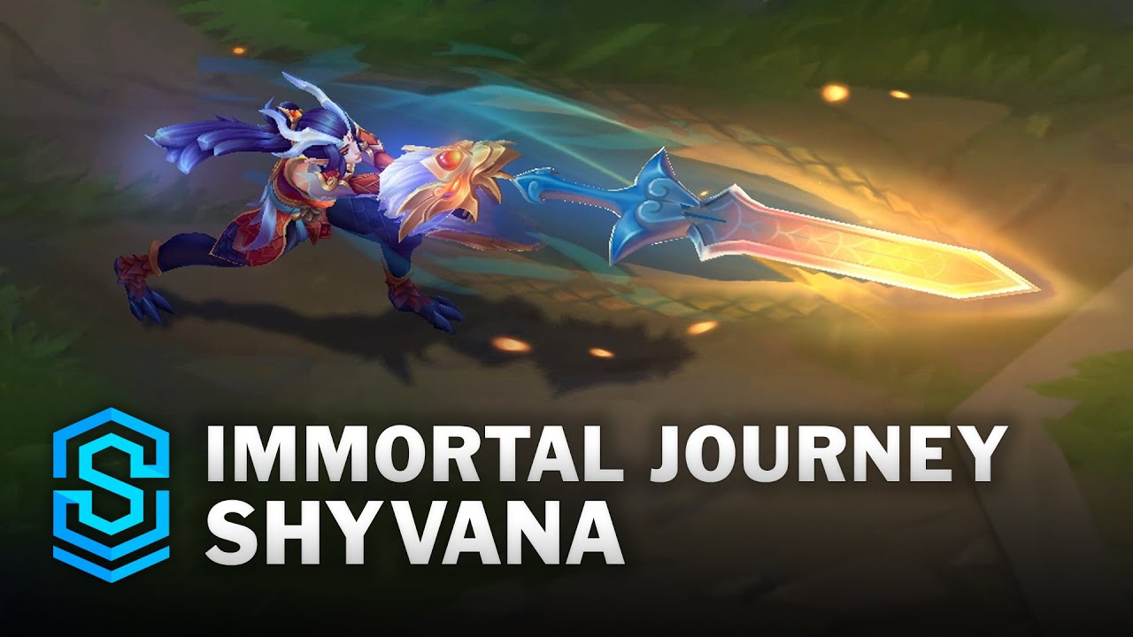 Immortal Journey Shyvana Skin Spotlight - Pre-Release - PBE Preview ...