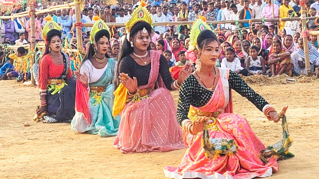 গম্ভীর সিং মুড়া  সখি নাচ | Gambhir Sing Mura Chhau Nach | Purulia Chhou Nach | Chhou Nach 