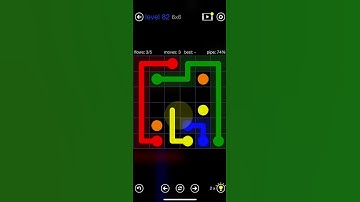 Flow Free - Progression - Rainbow Pack - Level 82 (6x6)