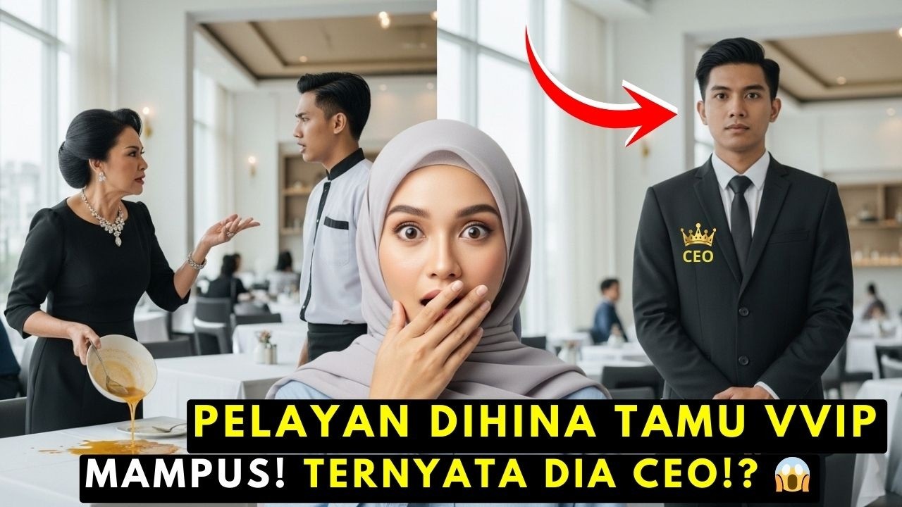 AZAB SOSIALITA SOMBONG! Hina Pelayan Resto Bintang 5, Ratu VIP Ini Sujud Merangkak Mengemis Ampun!