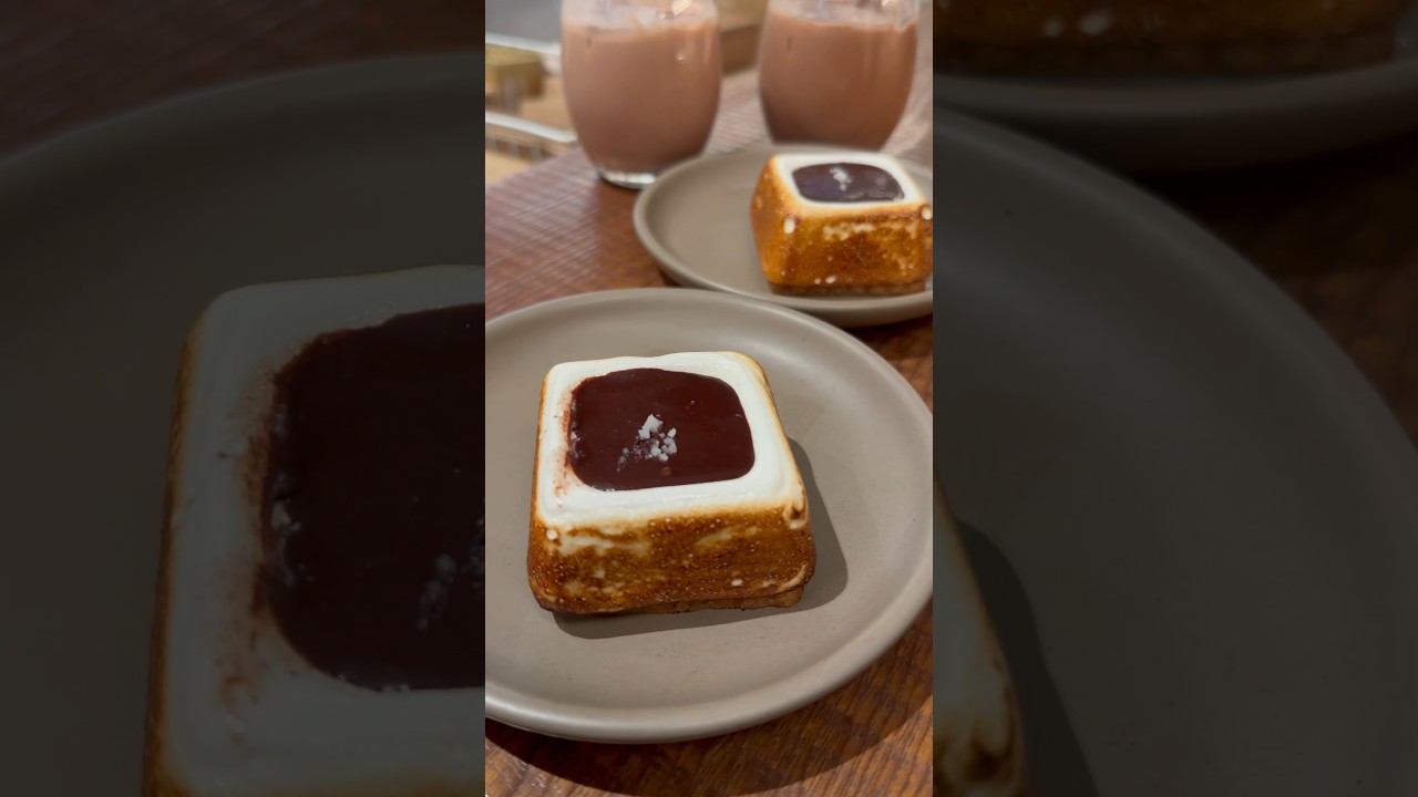 【KURAMAE】"DANDELION CHOCOLATE"（S'mores at a chocolate specialty store）