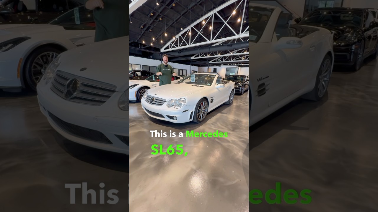 220MPH, 600+HP Twin Turbo V12 - And It’s FACTORY! Mercedes SL65 AMG