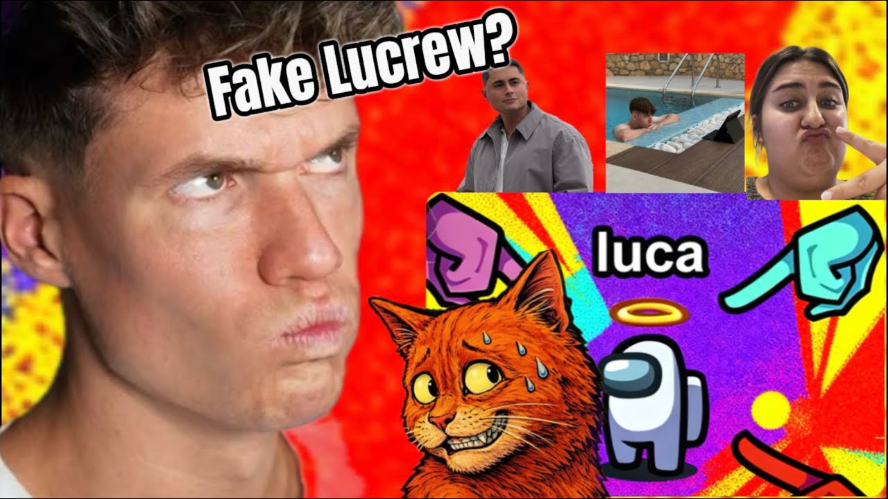 Das ist nicht die Lucrew?🤔-Ich habe Laserluca gefaket🤫 #gaming #laserluca #luca #amongus #bones7
