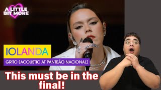 iolanda - Grito (Acoustic at Panteão Nacional) | Portugal 🇵🇹 | #EurovisionALBM REACTION