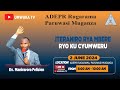 ADEPR - RUGARAMA ,PARUWASI MUGANZA ; Iteraniro rya mbere  ryo ku cyumweru / Taliki 02/ 06/ 2024