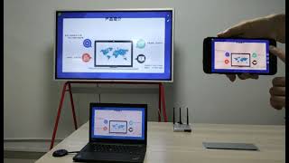 Screen Sharing Wireless Presentation System Android 7.1 Support PC Connection for Meeting& Training screenshot 4