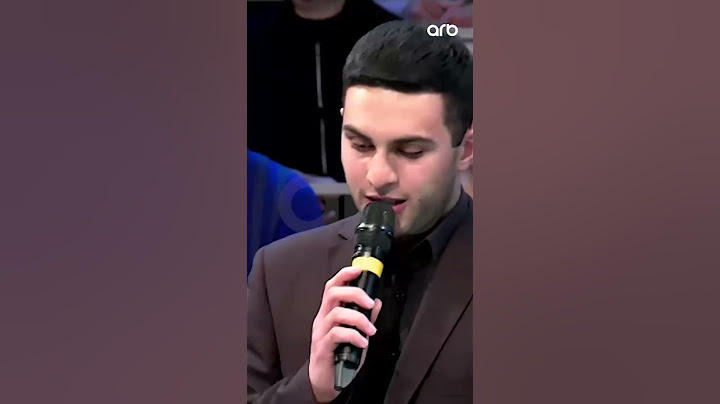 Aparıcı Pərvanəyə canlı yayımda sevgi etirafı #arbtv #elgizləizlə