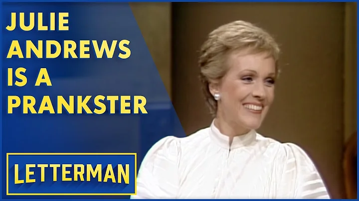 Julie Andrews Is A Secret Prankster | Letterman
