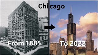 Chicago Skyline Evolution