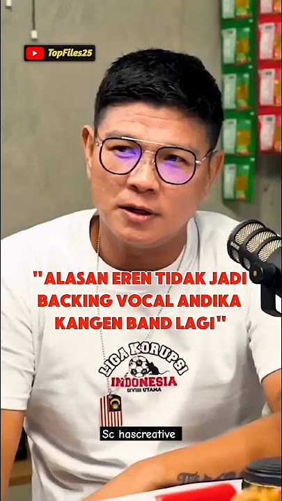 Andika jawab Soal eren Yang tidak jadi Backing Vokalnya lagi #pwk #gofarhilman #andikamahesa
