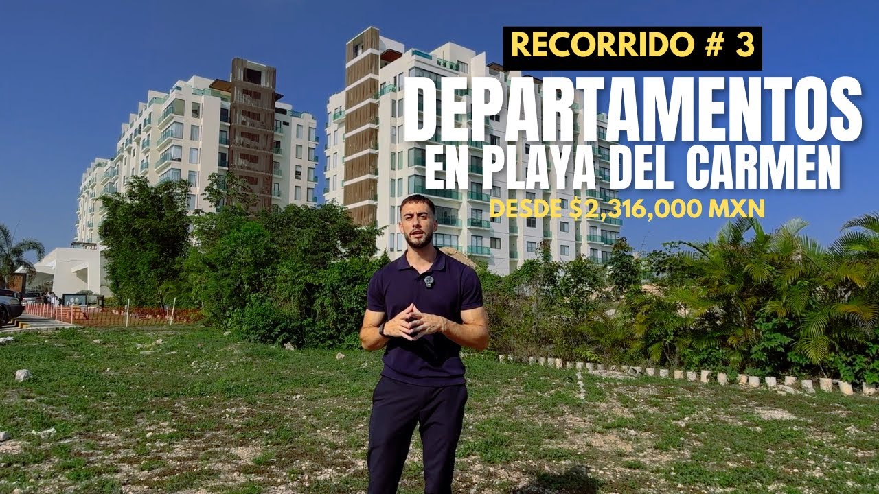 La calle más bonita de Playa del Carmen | Departamentos desde $2,136,000 MXN
