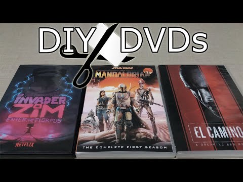Video: How To Make A DVD Cover