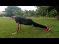 Push ups with proper form!
