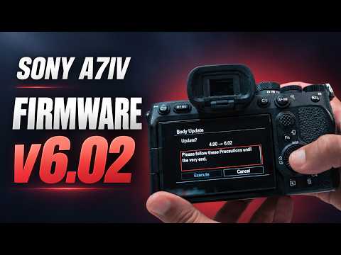 Sony A7IV A7M4 Firmware Update Guide (2026) | How to Install V6.02