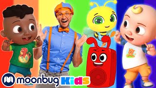 The Happy Place Song Sing Along And Learn Abc 123 Moonbug Kids Fun Cartoons Learning Rhymes