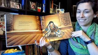 Ms. Hudson reads Raven: A Trickster Tale from the Pacific Northwest by Gerald McDermott