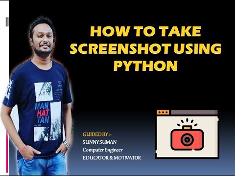 How To Take Screenshot Using Python | IN HINDI