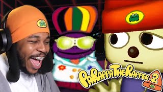 THE BEST RHYTHM GAME OF ALL TIME! | Parappa The Rapper 2 #2
