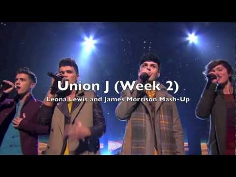 Union J Week 2 Leona Lewis and James Morison Mash Up