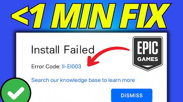How To Fix Epic Games Error II E1003 (2025)