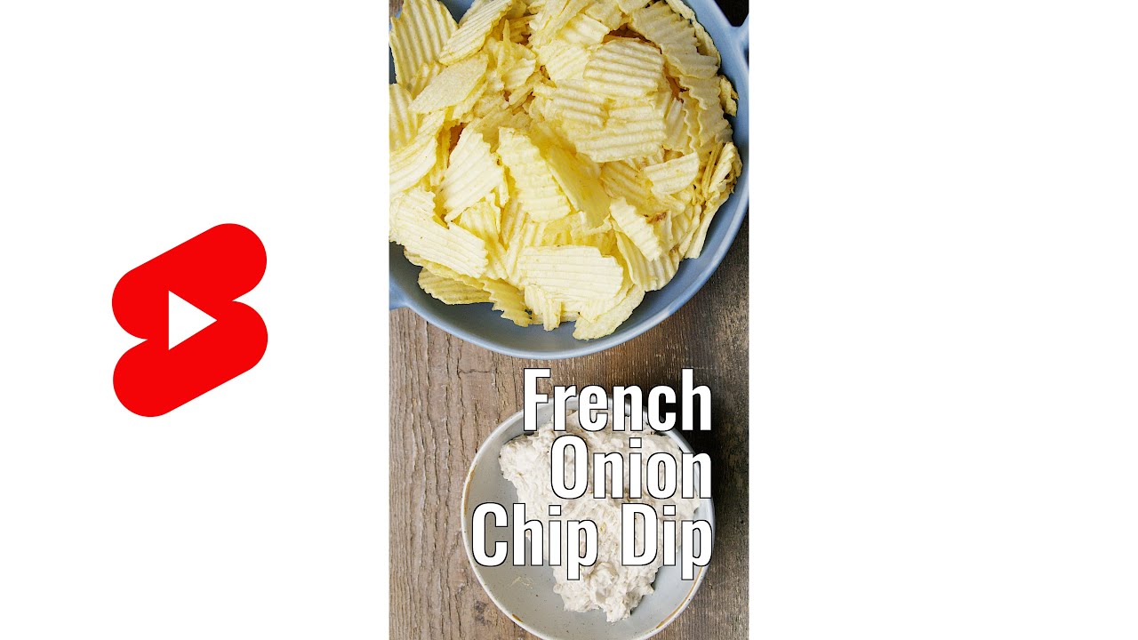 French Onion Chip Dip Recipe #Shorts | Glen And Friends Cooking