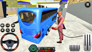 Real Bus Driving Games 2025 - Coach Bus Offroad Driving Simulator 3D Video Game - Android Gameplay screenshot 5