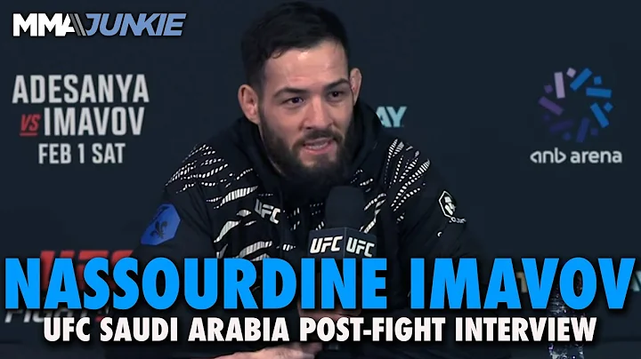 Nassourdine Imavov Says Israel Adesanya KO Should Secure Title Shot | UFC Saudi Arabia