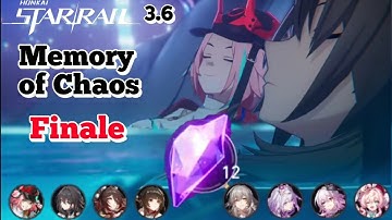 3 Star Clearing Memory of Chaos one last time... | HSR 3.6