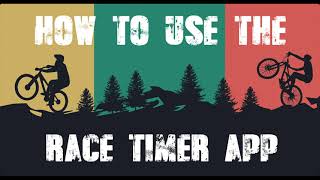 How to use the Trail Tracker Timing App screenshot 2