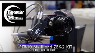 Datavideo PTR-10 MARK II 電動遙控雲台搭配 ZEK-2 榮獲 Best of NAB 2022｜Datavideo洋銘科技