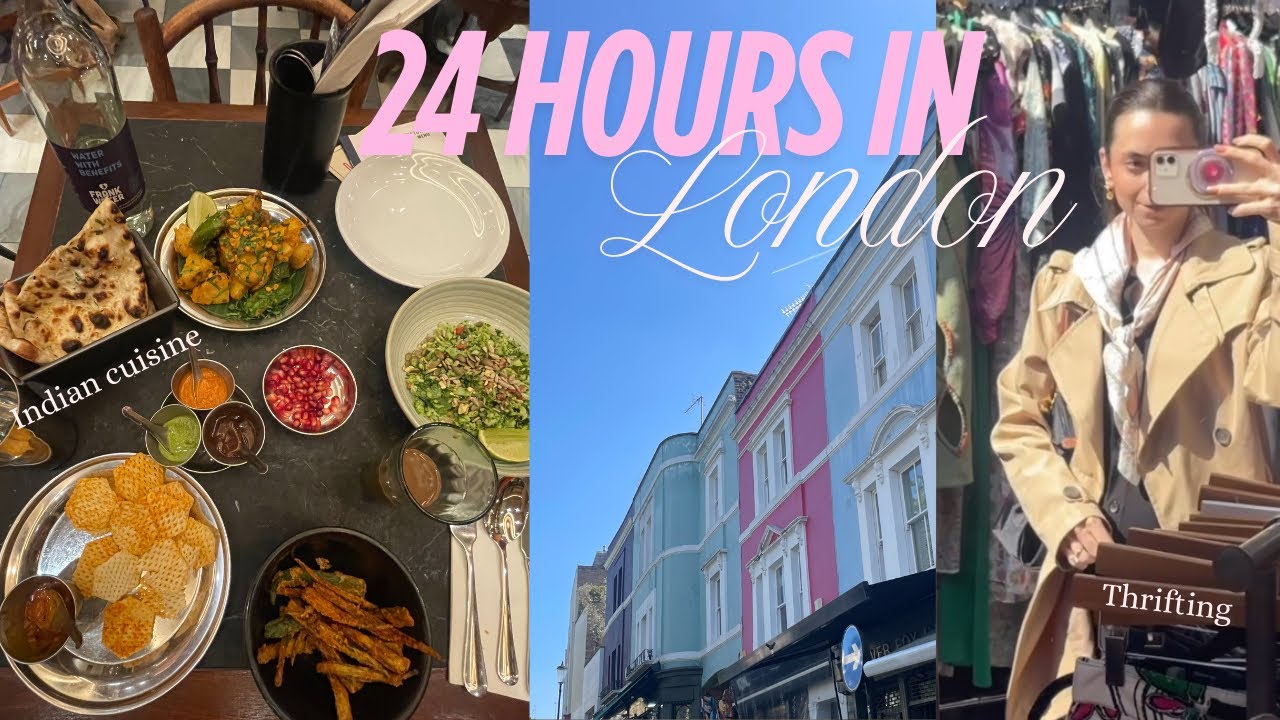 Life of a Flight Attendant | 24 London Layover, International, eating, thrifting