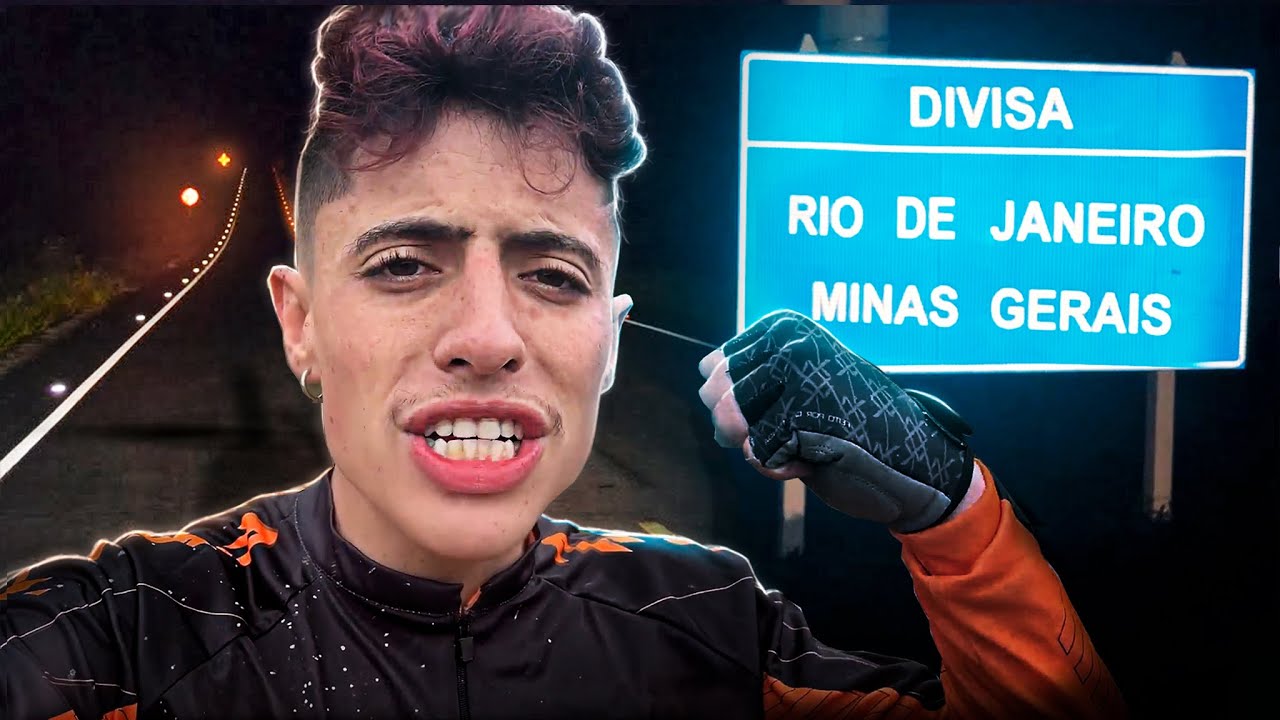 ATRAVESSEI UM ESTADO DE BICICLETA!