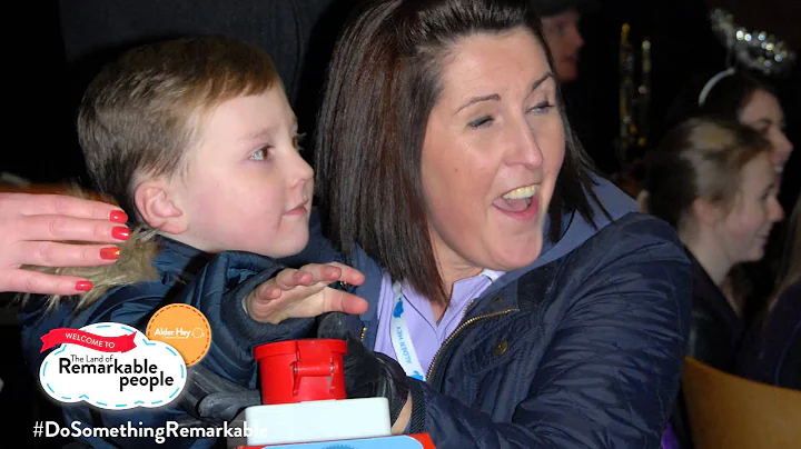 Little Freddy lights up Alder Hey's big Christmas switch-on