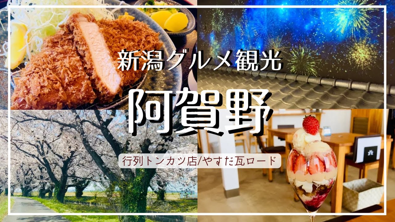 【新潟グルメ】阿賀野で行列のできる名店『とんかつ山花』で厚切りロースカツ定食/やすだ瓦ロードで見学・体験ができるNEWスポット/激安！野菜の直売所と『佐藤食肉ミートセンター』【おすすめ観光地】