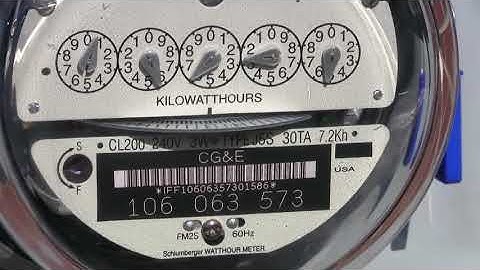 Electrical Meter Running Backwards