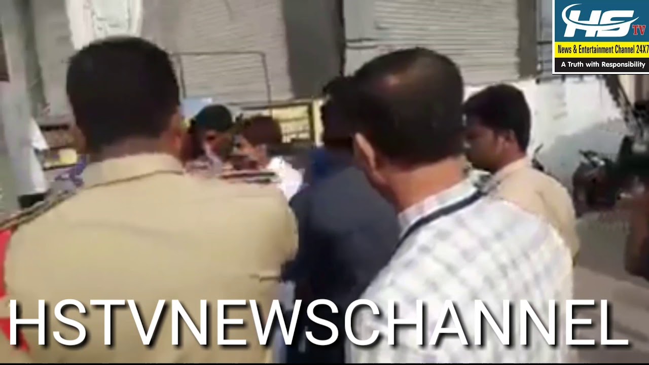 Argument Between Arfath MIM leader MBT Amjed ulla Khan reinbazar police station limits
