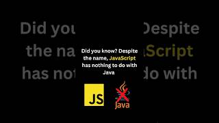 JavaScript Isn’t Related to Java at All! #javascriptdevelopment #javascriptdev #coding #programming