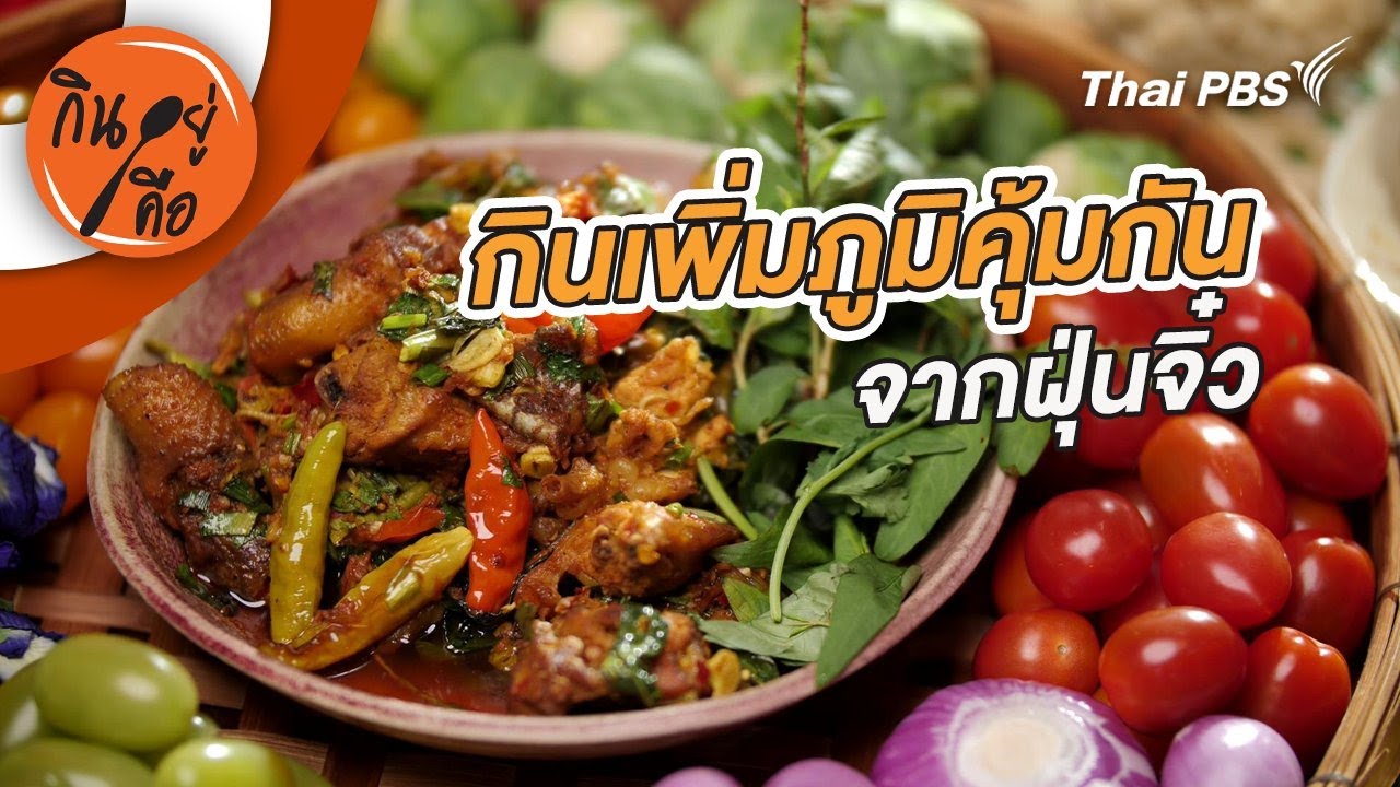 กินเพิ่มภูมิคุ้มกันจากฝุ่นจิ๋ว | กินอยู่คือ [CC]