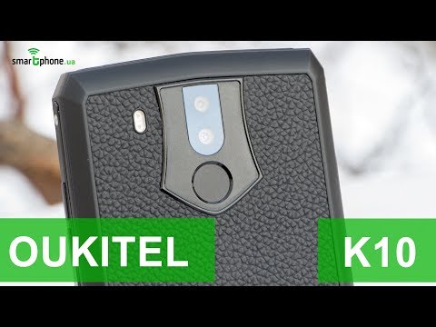 OUKITEL K10 - смартфон с батареей на 11000 мАч, NFC, дисплеем 18:9